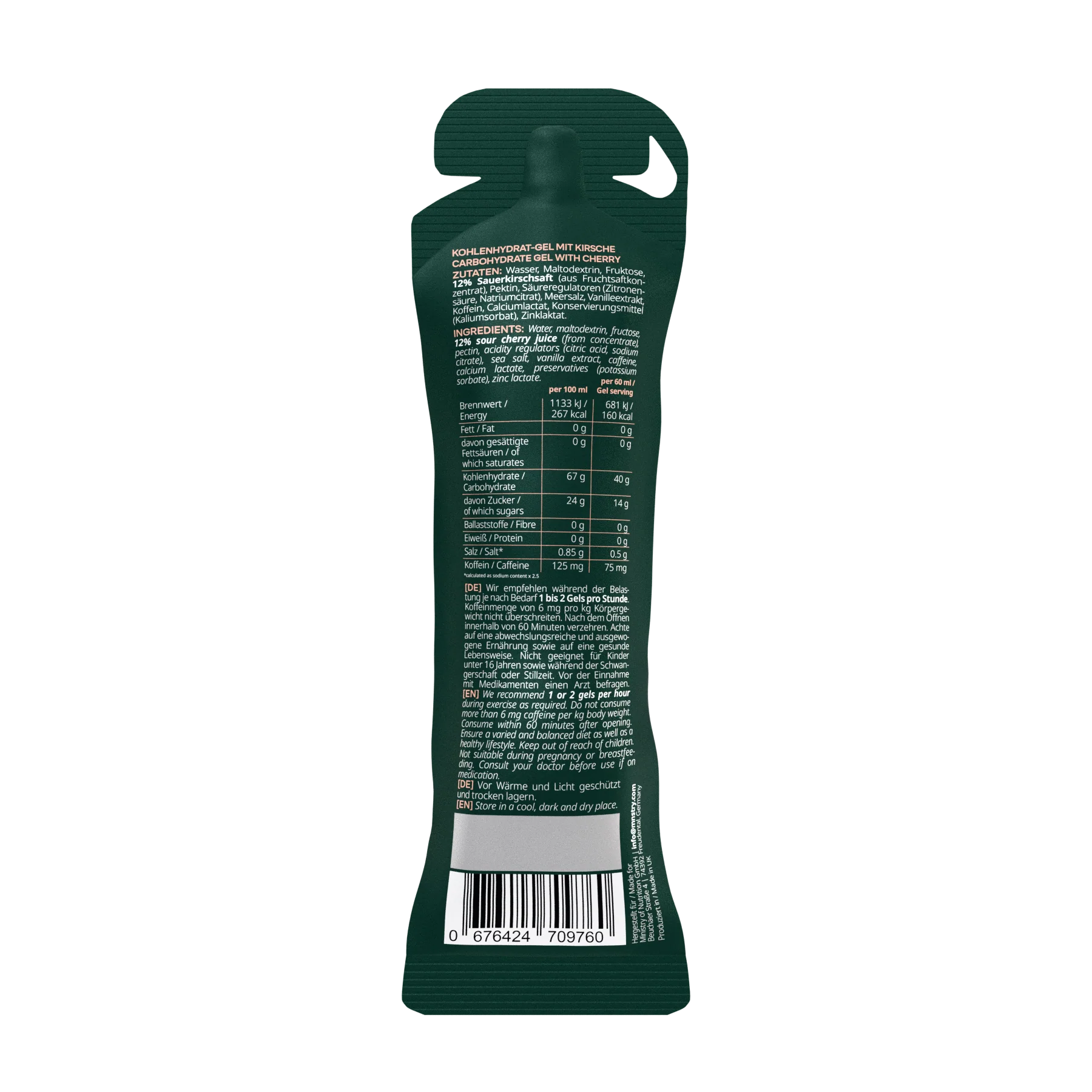 CAFFEINE GEL 40 Cherry - Image 2