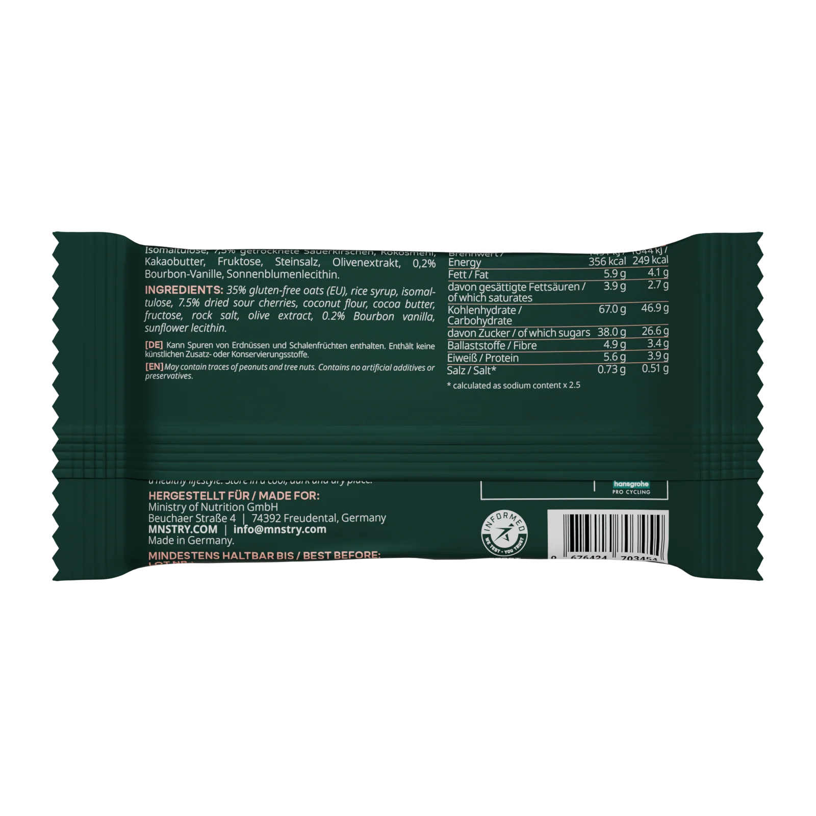 PORRIDGE BAR Sour Cherry - Image 2